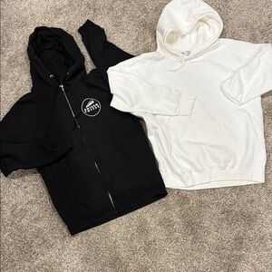 adidas White Hoodie